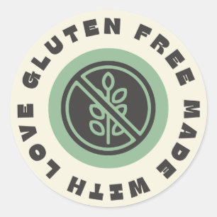 Étiquette produit sans gluten