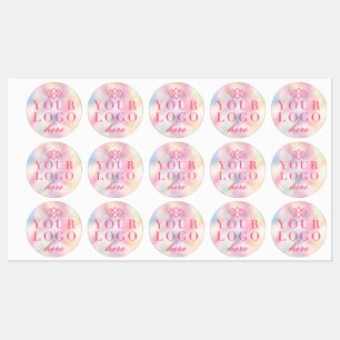 Étiquette Promo de l'entreprise   Votre logo ici c