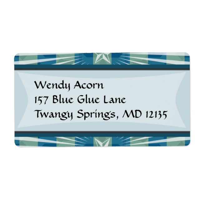 Étiquette Propagande rétro (Devant)