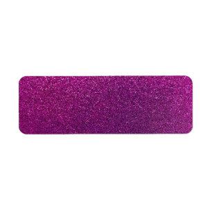 Étiquette Purple Glitter Background