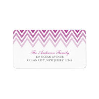 Purple Ombre Chevrons