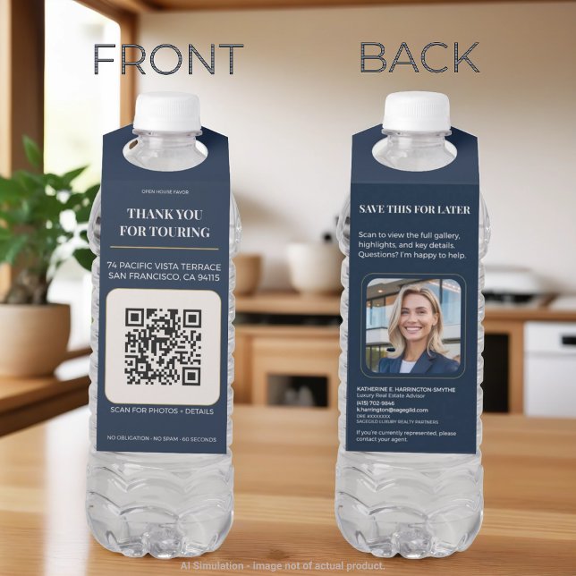 Étiquette QR pour visite de propriété de luxe en l (Créateur téléchargé)