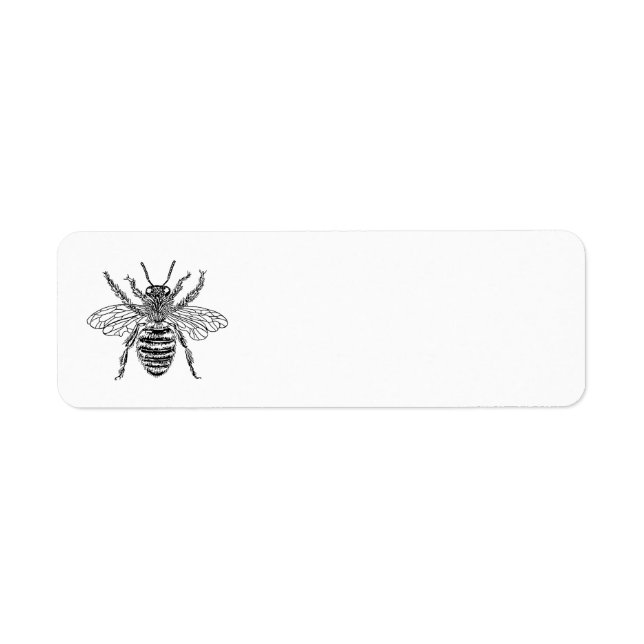 Étiquette Queen Bee (Devant)