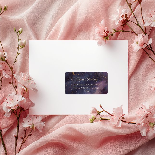 Étiquette Quinceañera céleste, coutume (Créateur téléchargé)