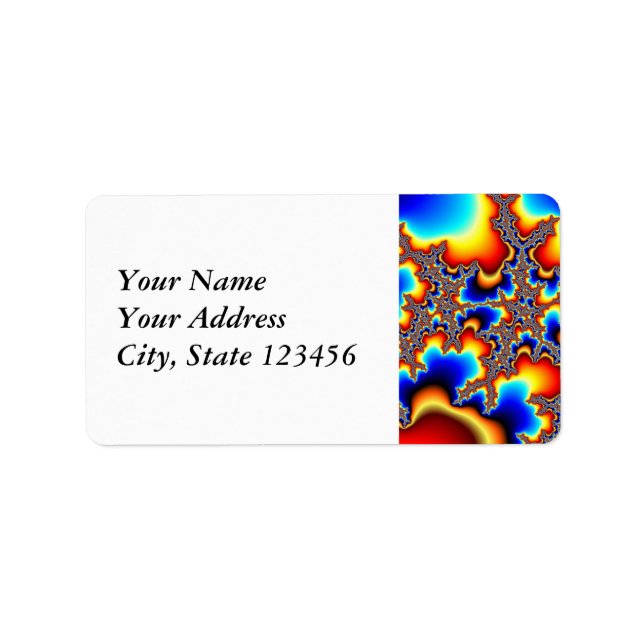 Étiquette Quoi de neuf ? (Devant)