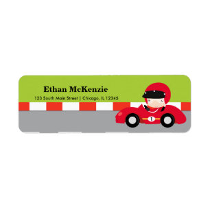 Étiquette Racecar