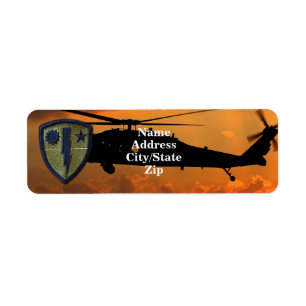 Étiquette rangers aéroportés de l' armée de terre anciens co