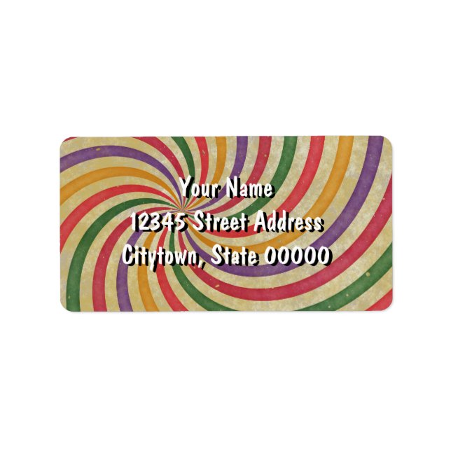 Étiquette Rayon super Rayon Rayon Rayon Design Grungy (Devant)