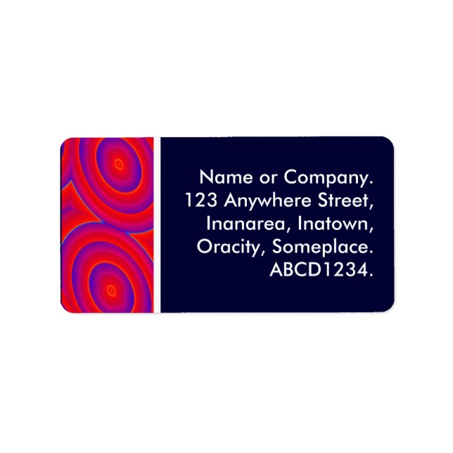 Étiquette Réagir II (Devant)