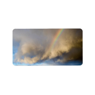 Étiquette rébellion arc-en-ciel