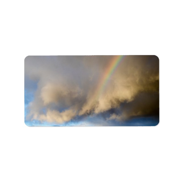 Étiquette rébellion arc-en-ciel (Devant)
