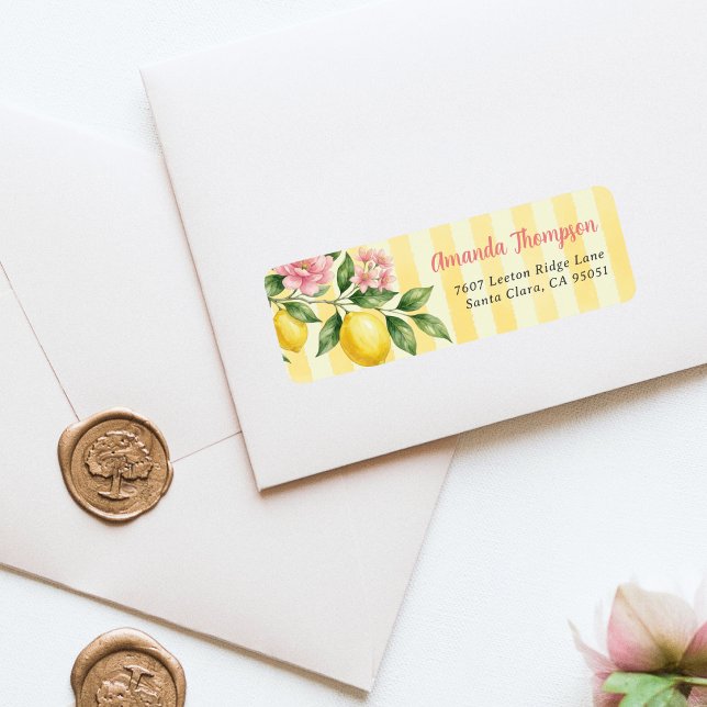 Étiquette Récemment Un Arc Rose Jaune Citron Premier Anniver (Créateur téléchargé)