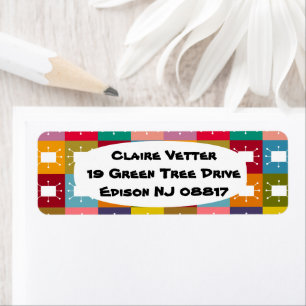 Étiquette Rectangles atomiques