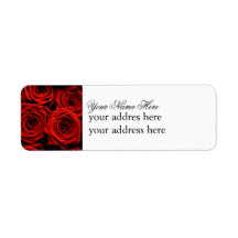 Étiquette Red Rose