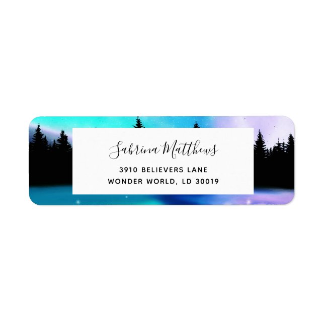 Étiquette Réflexions de jour (Devant)