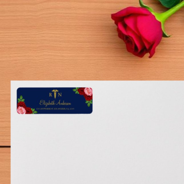 Étiquette Remise de diplômes d'infirmière (Créateur téléchargé)