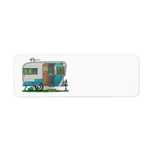 Étiquette Remorque de Camper