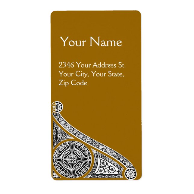 Étiquette RENAISSANCE Jaune (Devant)