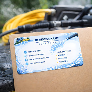 Étiquette Residential pressure washing Infinite Wall