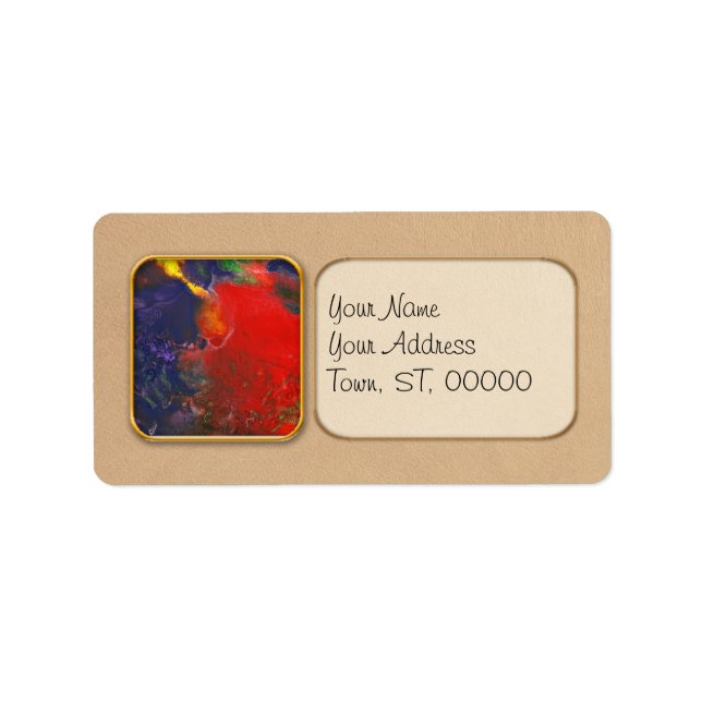 Étiquette Résumé - Crayon - Andromède (Devant)