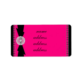 ÉTIQUETTE RETOUR ÉTIQUETTE_DIAMONDS/BOW