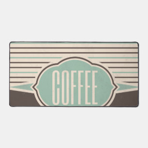 Étiquette rétro café