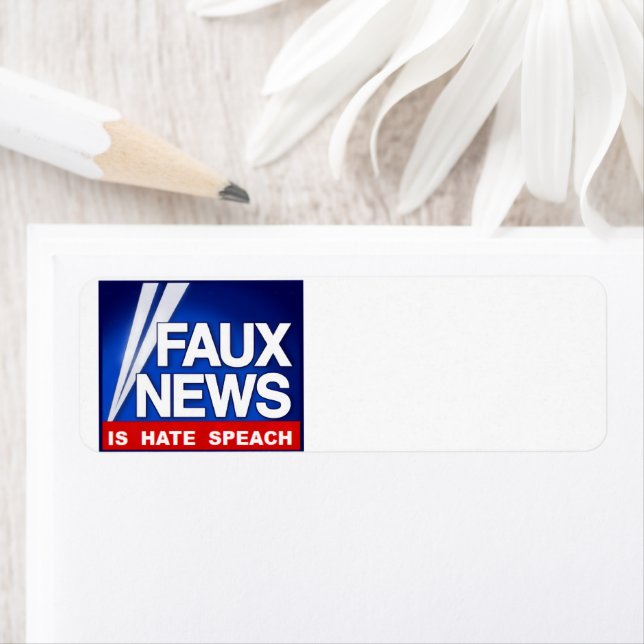 Étiquette Return Address Label (En situation)