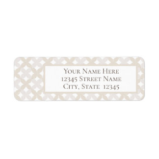 Étiquette Return Address Label
