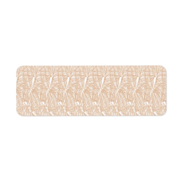 Étiquette Return Address Label (Devant)