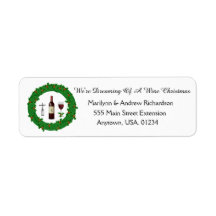 Rêver D'Un Vin Noël Vacances Wreath