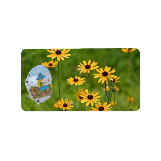 Étiquette Roche peinte (Devant)