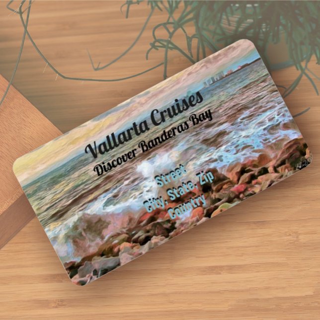 Étiquette Rocky Waves 0742 Adresse (Créateur téléchargé)