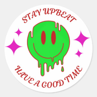 étiquette ronde normale