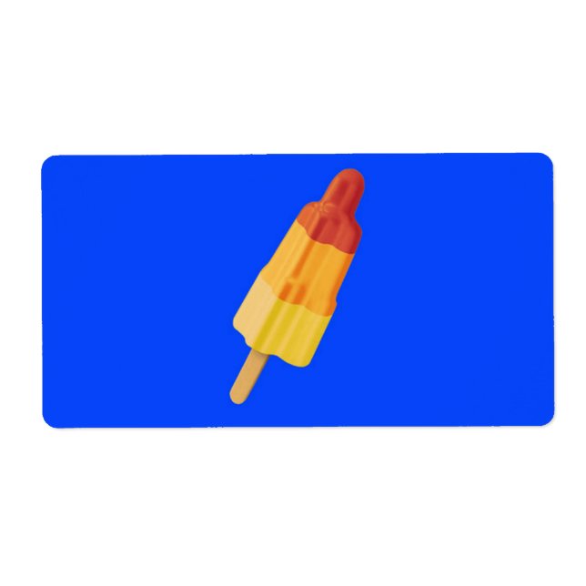 Étiquette Roquette de glace (Devant)