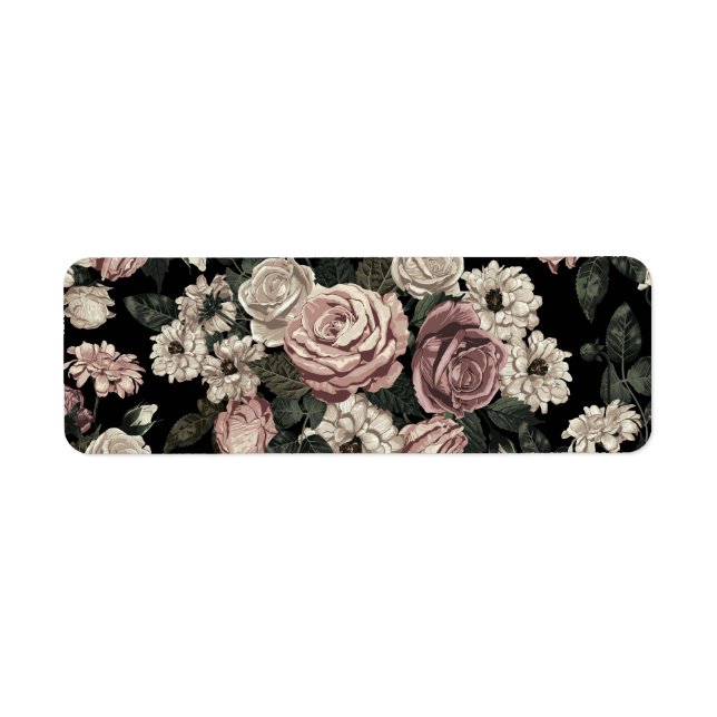 Étiquette rose (Devant)