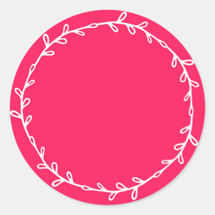 Étiquette Rose Diva Écriture Manuscrite Confiture
