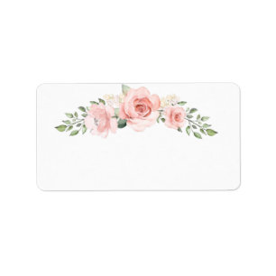 Étiquette Roses roses blush rose pâle vierges