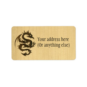 Étiquette Rosewood Dragon