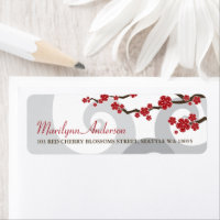 Rouge Sakura Fleurs cerisiers fleurs Mariage