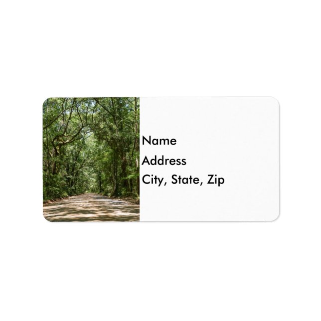 Étiquette Route Vers Angel Oak (Devant)