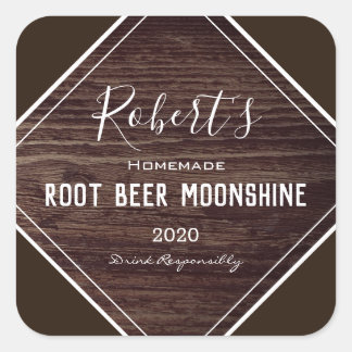 Étiquette rustique personnalisé