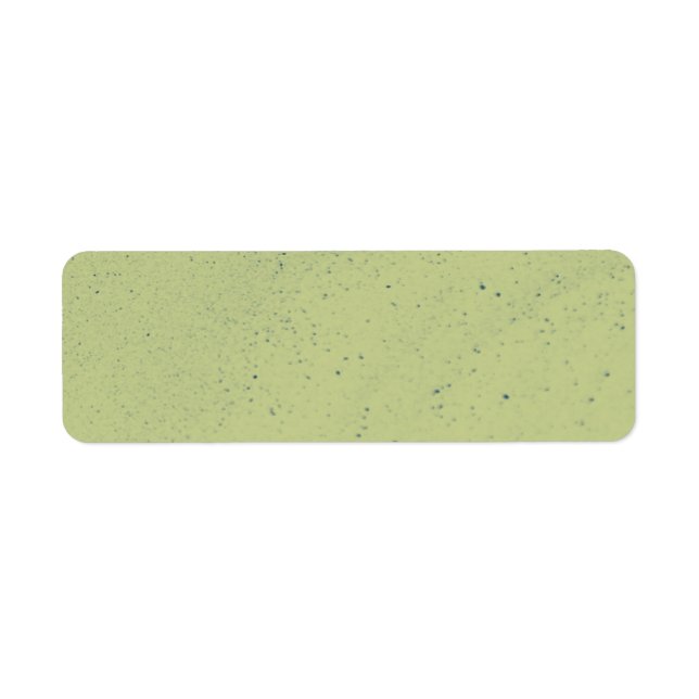 Étiquette Sable Vert Citron (Devant)
