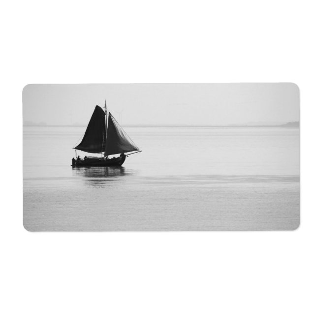 Étiquette Sailing boat (Devant)
