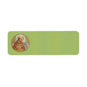 Étiquette Saint François d'Assise (BK 002)