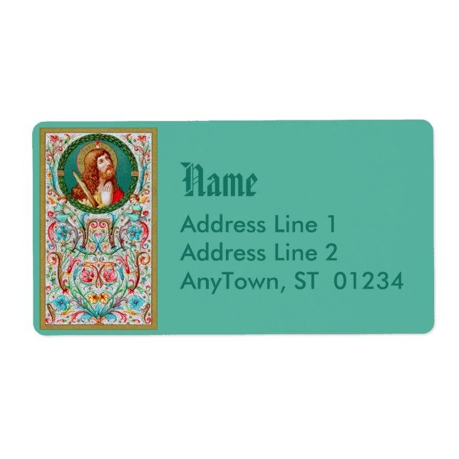 Étiquette Saint Jacques le Mineur (JMAS 05) (Devant)