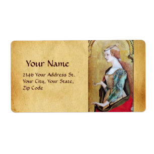 Étiquette SAINT MARY MAGDALENE Parchment