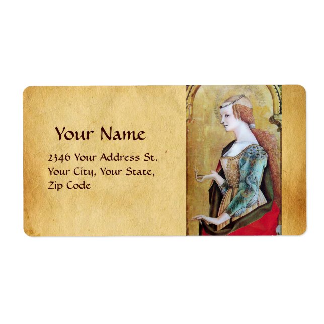 Étiquette SAINT MARY MAGDALENE Parchment (Devant)