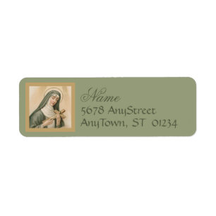 Étiquette Sainte-Rita de Cascia (M 015)