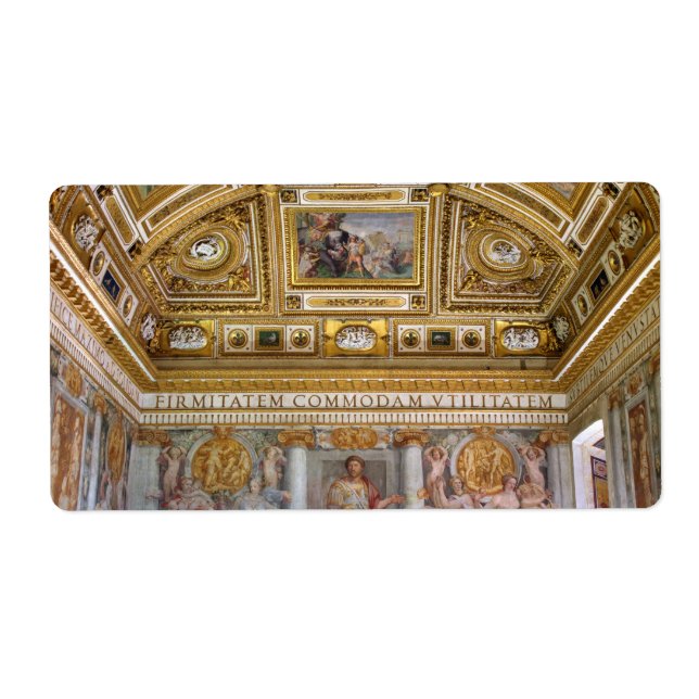 Étiquette Sala della Biblioteca (Devant)