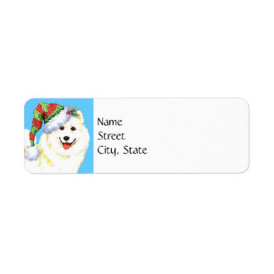 Étiquette Samoyed heureux de Howlidays